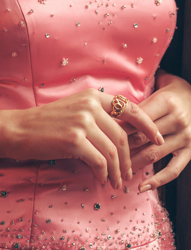 Hold me tight Ring Nr.Ⅰ Guld