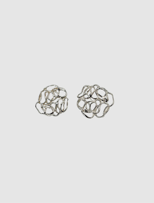 Hold me tight Earrings No.Ⅰ Silver
