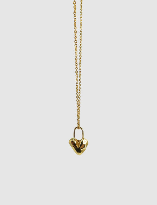 Heart Necklace No.Ⅲ Gold