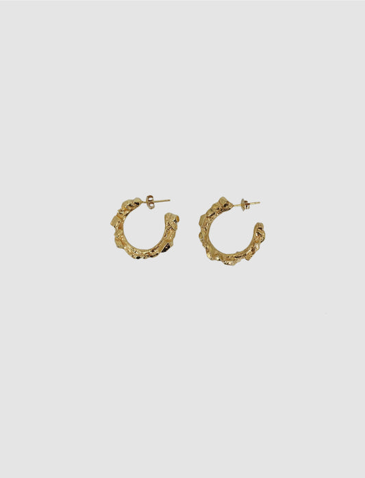 Stone Earrings No.I Gold