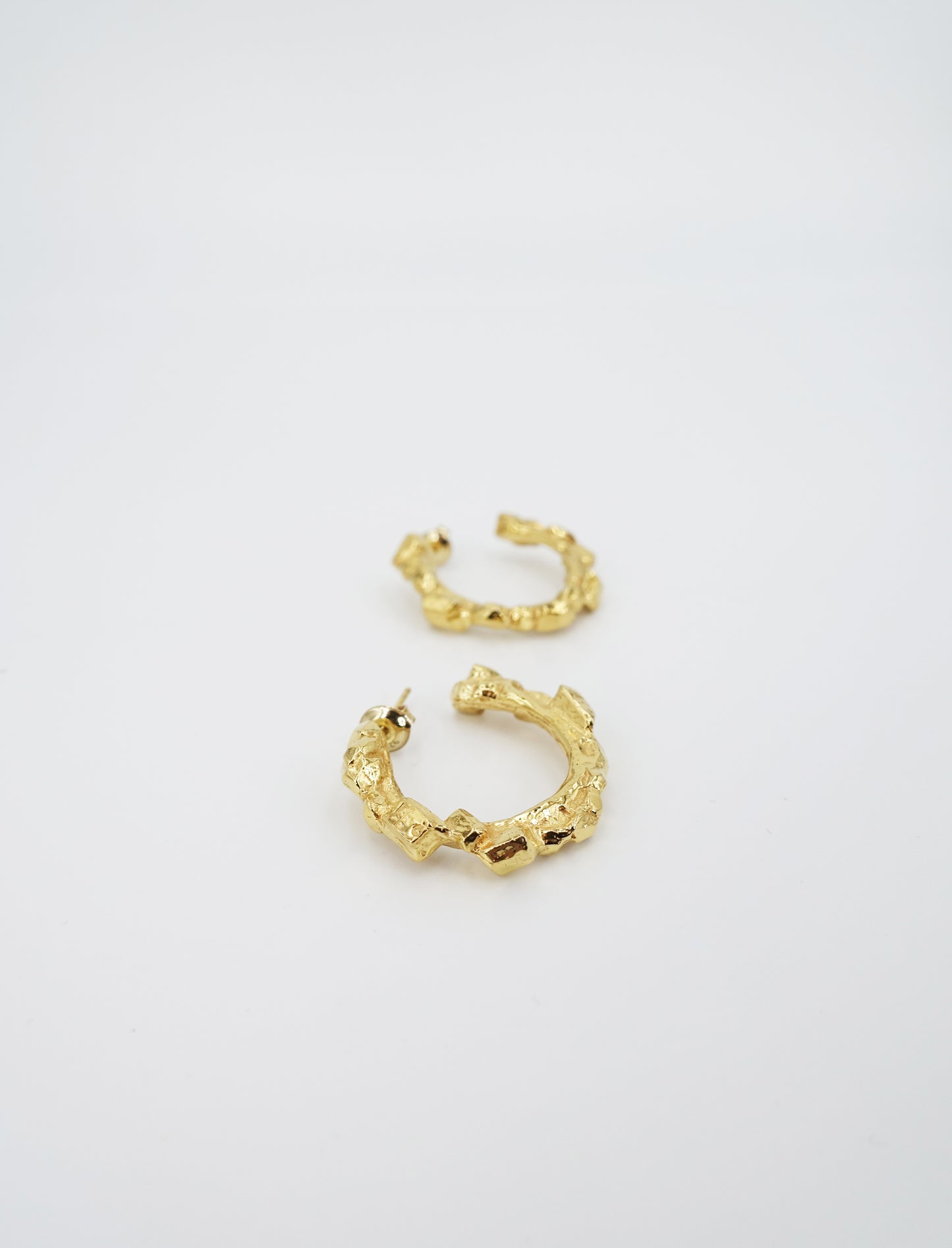 Stone Earrings No.I Gold