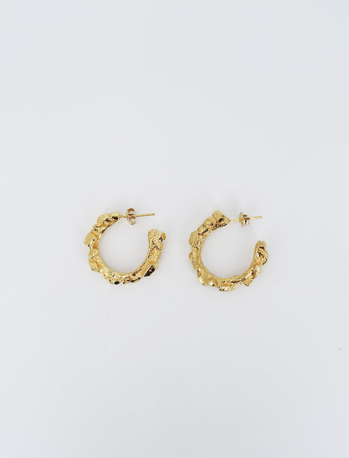 Stone Earrings No.I Gold