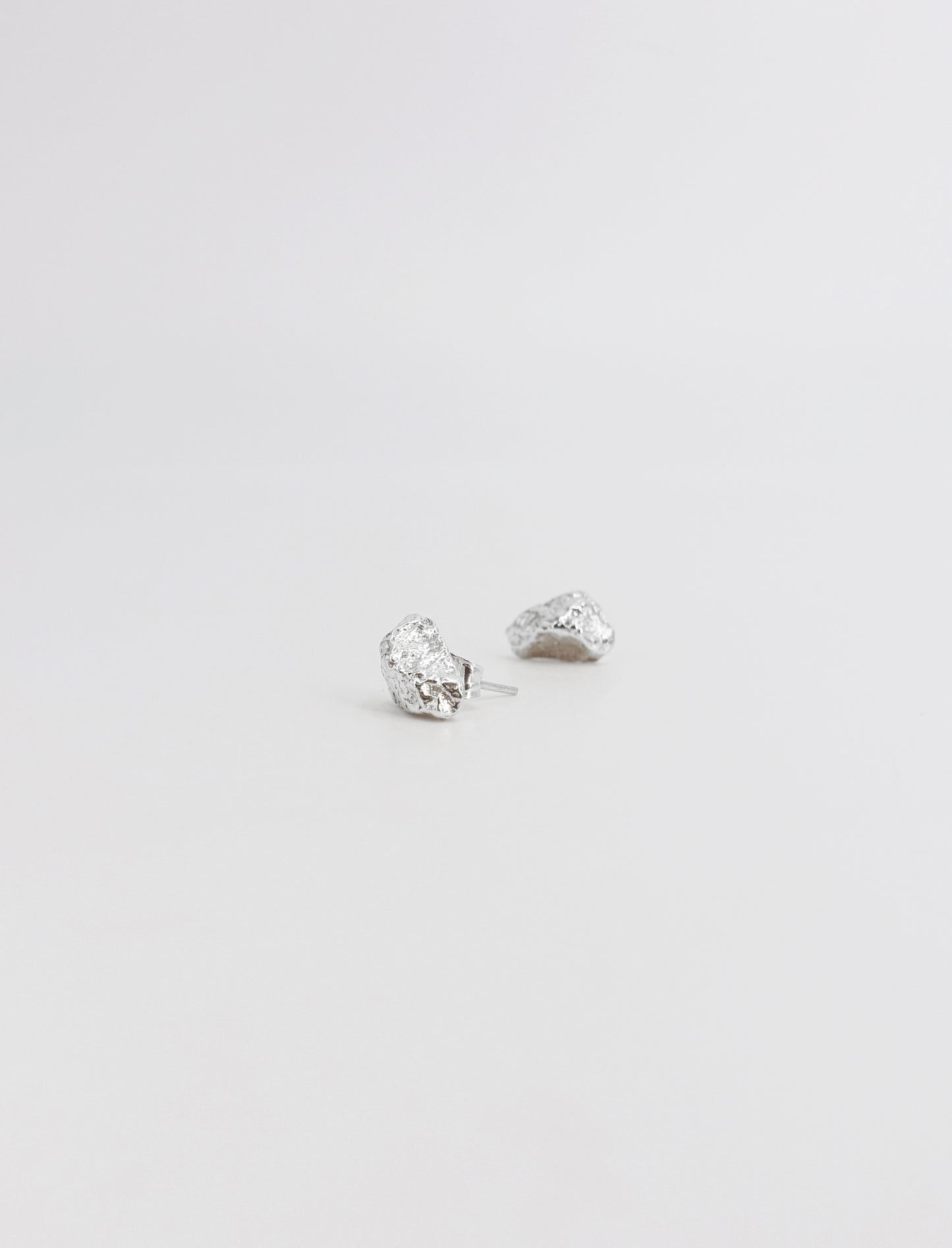 Sten Örhängen Nr.Ⅱ Silver