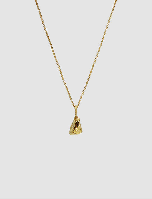 Stone Necklace No.Ⅰ Gold