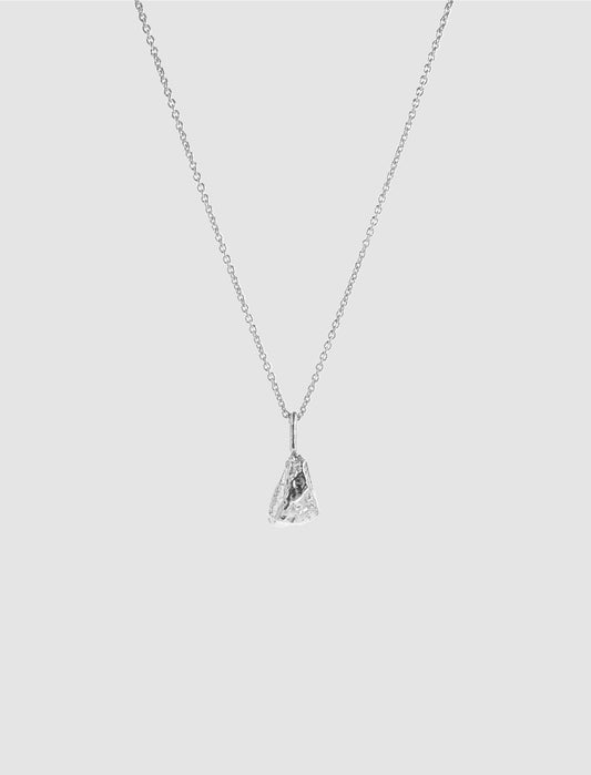 Stone Necklace No.Ⅰ Silver