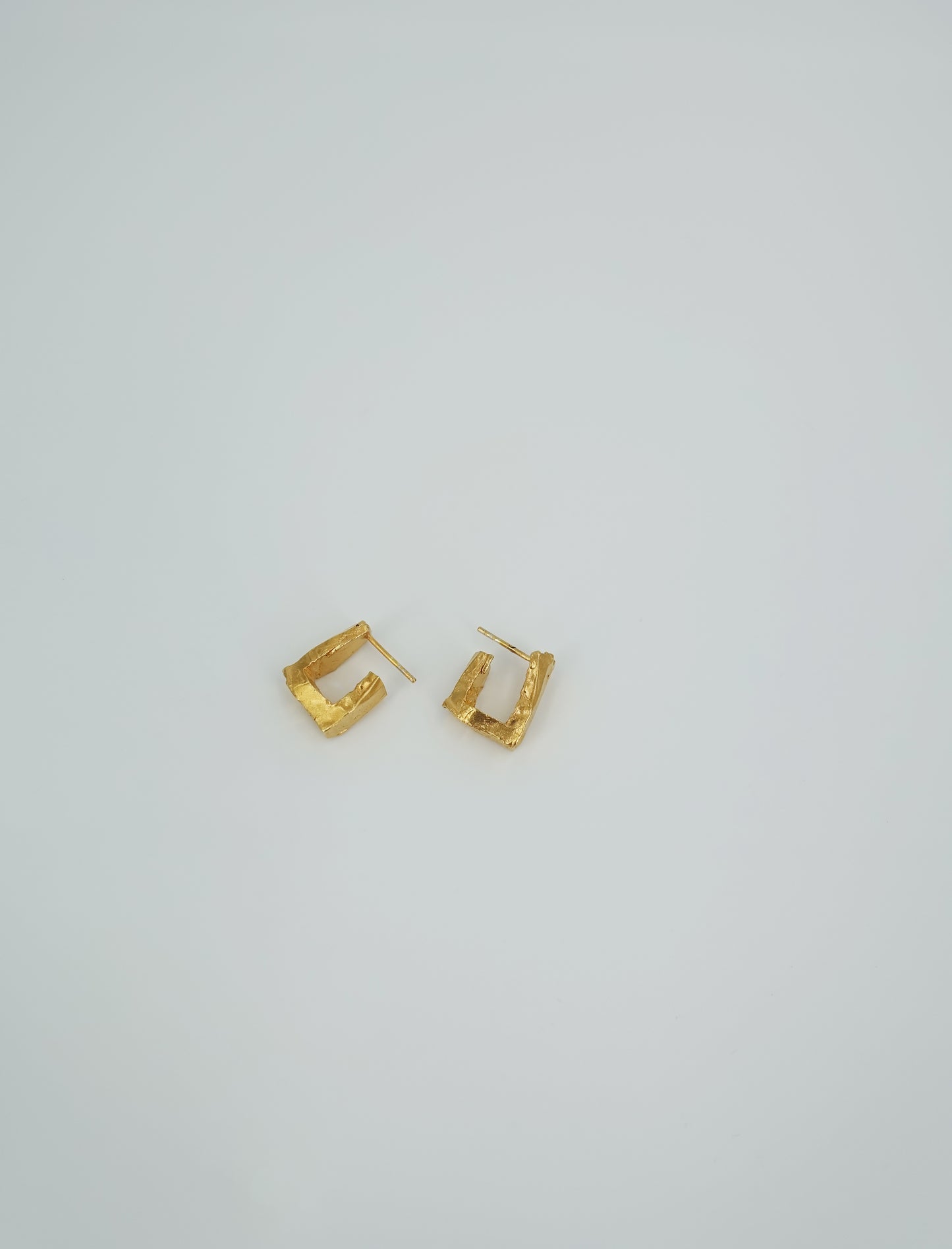 Stone Earrings No.I Gold