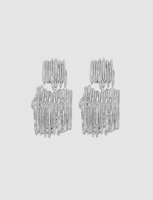 Ohrringe aus Wellpappe-Kollektion