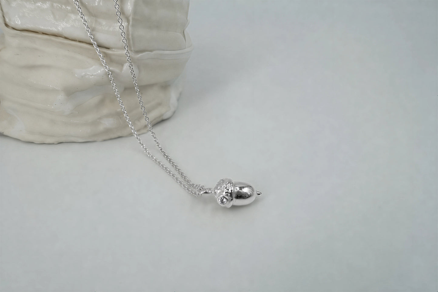 Ekollon Natur Halsband Nr.Ⅷ Silver