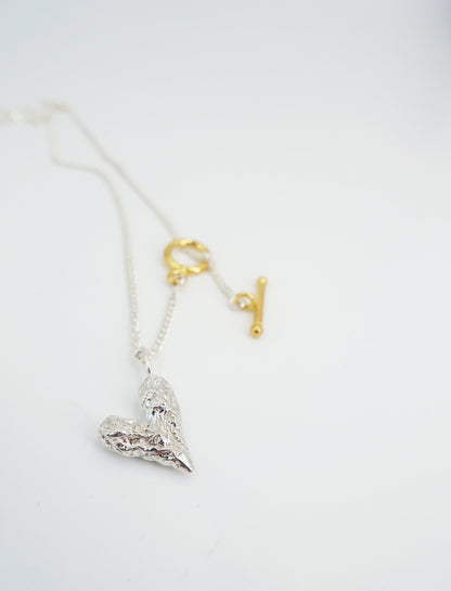 Heart Necklace No.Ⅰ Silver