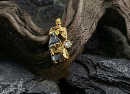 Stone Necklace No.Ⅰ Gold