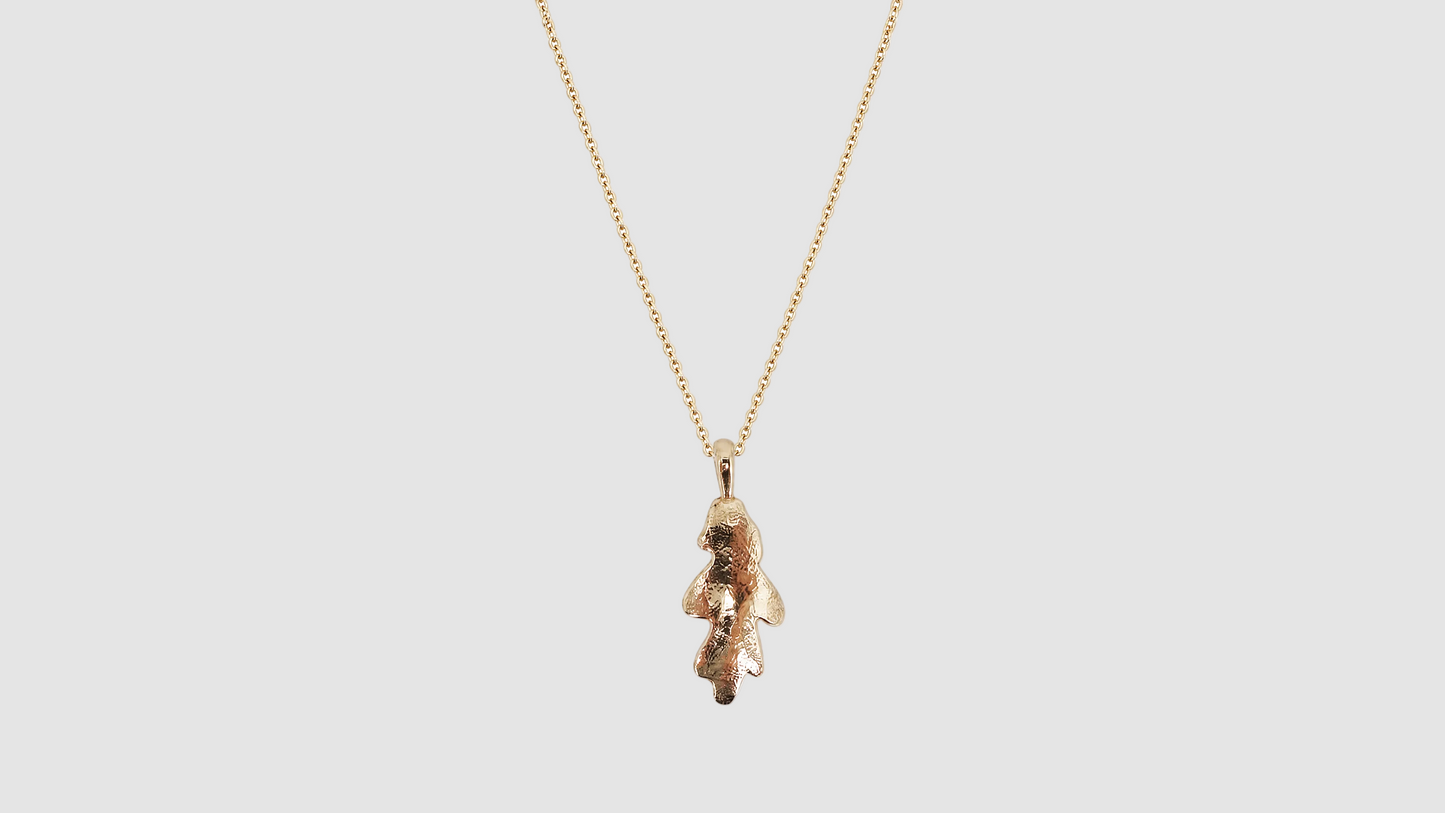 Löv Natur Halsband Nr.Ⅴ Silver