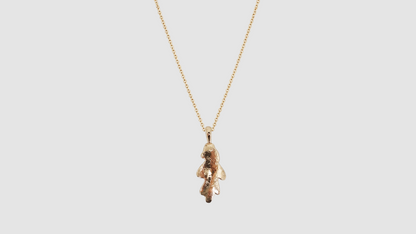 Löv Natur Halsband Nr.Ⅴ Silver
