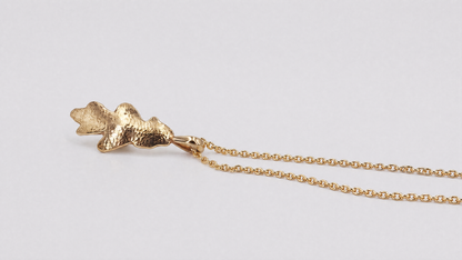Löv Natur Halsband Nr.Ⅴ Guld
