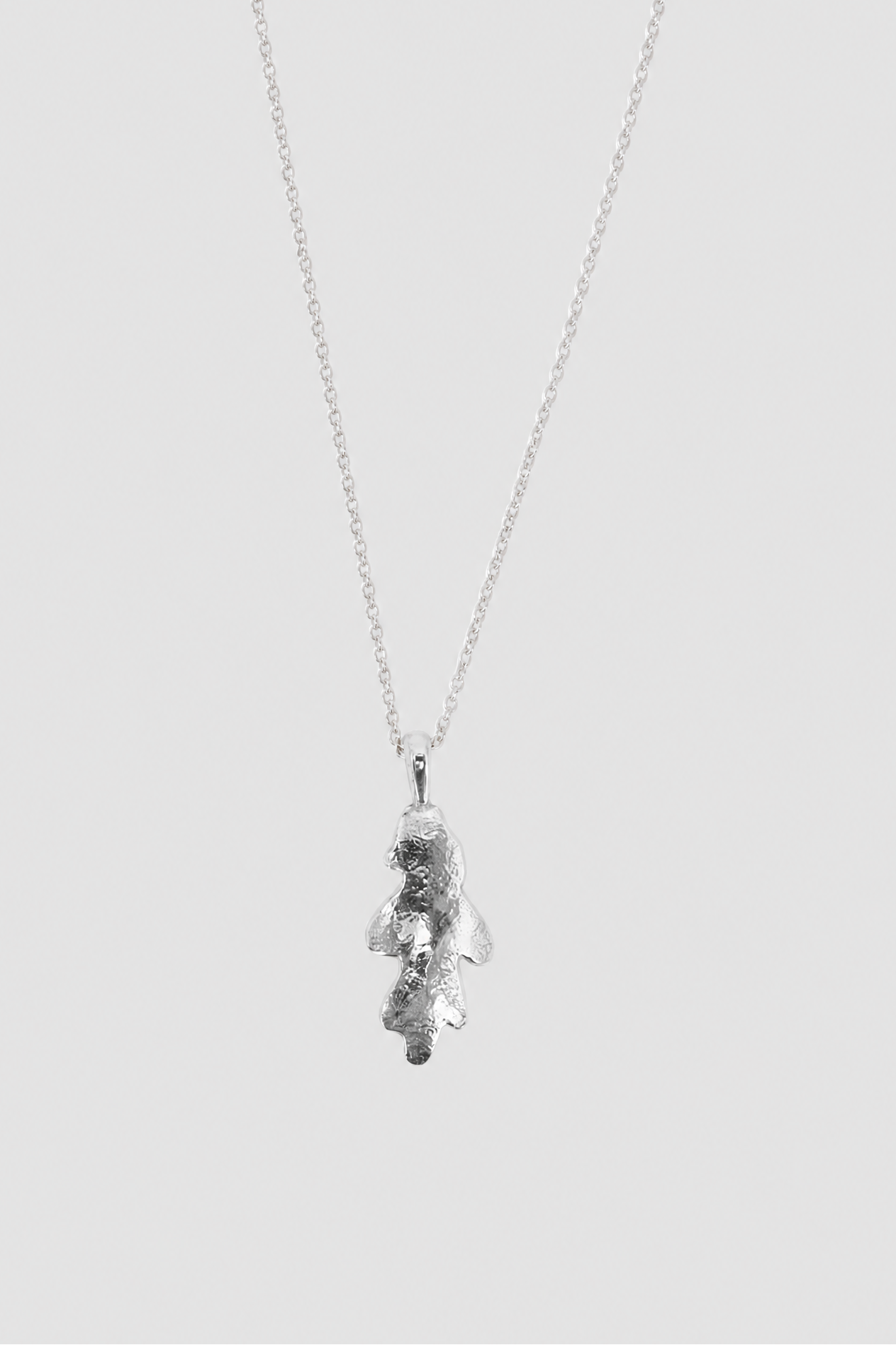 Löv Natur Halsband Nr.Ⅴ Silver
