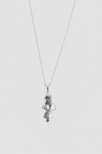 Löv Natur Halsband Nr.Ⅴ Silver