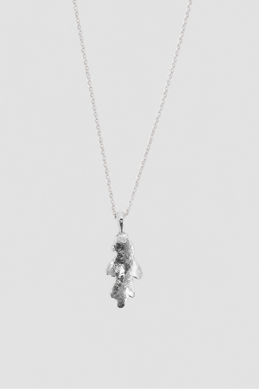 Löv Natur Halsband Nr.Ⅴ Silver