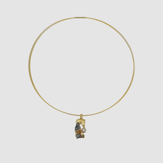 Sten Halsband Nr.Ⅱ Guld