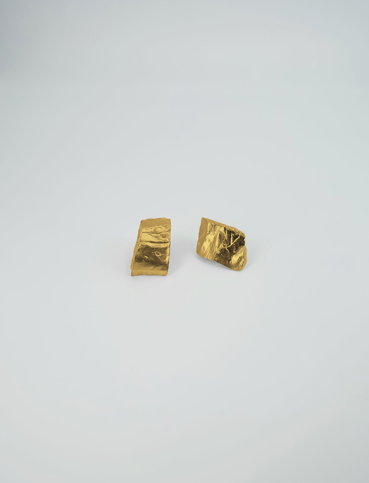 Stone Earrings No.I Gold