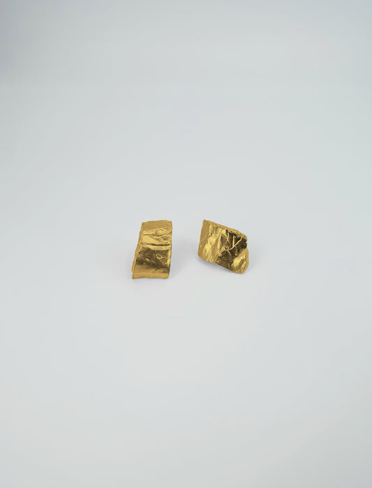 Sten Örhängen Nr.Ⅳ Guld